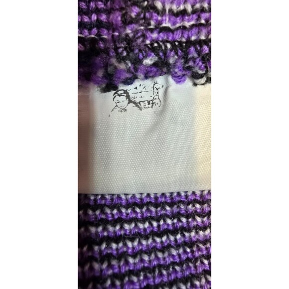 RARE UNISEX hooded full zipper native theme wolf jacket coat - Picture 8 of 9